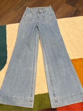 Light Blue Wide Leg Women’s Jeans